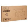 Stolik kawowy rozkładany blat podnoszony 90 cm schowek półka dąb sonoma ModernHome-1412022