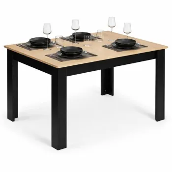 Stół prostokątny do kuchni jadalni dla 4 osób 120x80 cm dąb sonoma ModernHome