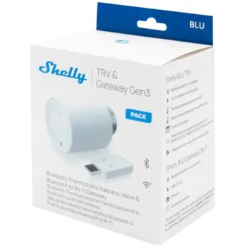 Shelly BLU TRV Single pack 1 x BLU TRV + 1 x BLU Gateway Gen3-1410486