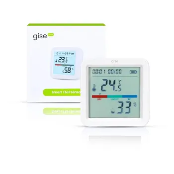 GISE Smart Czujnik temperatury i wilgotności Wi-Fi | Tuya | GTHS-WF-02