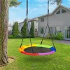 Huśtawka ogrodowa bocianie gniazdo 100 cm kolorowa ECOTOYS-1428434