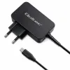 Qoltec Ładowarka GaN POWER PRO | 1xUSB-C | 90W | 5-20V | 3-4.5A | Laptop | Smartfon | Czarna