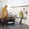 Qoltec Mobilna ładowarka do samochodu elektrycznego EV i hybryd z regulacją 2w1 Typ2 | 7kW | 230V | CEE 32A | Wi-fi | 