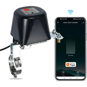 GISE Smart Sterownik zaworu wody/gazu Wi-Fi | Tuya | GV-WF-1429841