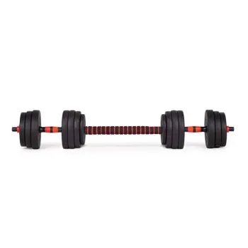 Hantle regulowane 2x15 kg sztanga zestaw 30 kg gryf MOVEPRO-1428478