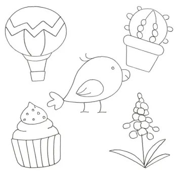 Zabawka interaktywna edukacyjna robot nauka rysowania fiszki mazaki pomarańczowy-1428229