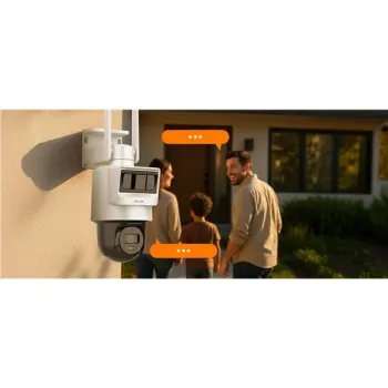 Kamera IP Hilook PTZ-N2C400I-K/4G/C05S10 2.8mm z panelem solarnym LTE/4G 4MP-1429763