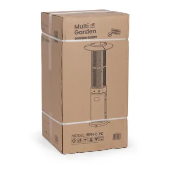 Ogrzewacz parasol gazowy grzejnik 11 kW na ogród patio reduktor wąż pokrowiec MultiGarden-1428778