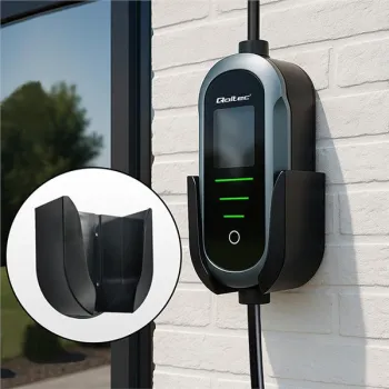 Qoltec Mobilna ładowarka do samochodu elektrycznego EV i hybryd z regulacją 2w1 Typ2 | 11kW | 400V | CEE 16A | Wi-fi |