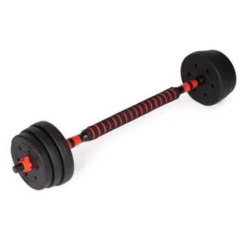 Hantle regulowane 2x15 kg sztanga zestaw 30 kg gryf MOVEPRO-1428477