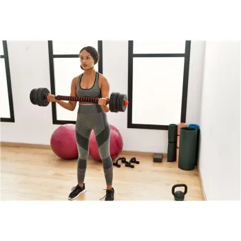 Hantle regulowane 2x10 kg sztanga zestaw 20 kg gryf MOVEPRO-1428463