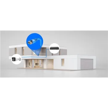 Kamera IP Hilook IPC-B140HA-LUC tuba 4MP Smart-hybrid Light-1429736