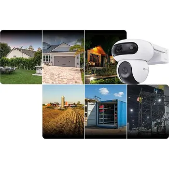 Kamera IP Ezviz HB90X Dual 4G Wi-Fi Kit 4MP+4MP z panelem solarnym 8W-1429819