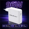 Qoltec Ładowarka Super Fast Power Delivery 96W | USB-C 3.0 | 5-20V | 3-4.8A | Laptop | Mcbook | Smartfon-1435478