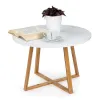 Stolik kawowy nowoczesny skandynawski 60 cm bambus ModernHome