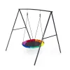 Huśtawka ogrodowa dla dzieci bocianie gniazdo 100 cm stalowy stelaż ECOTOYS-1431982