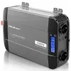 Qoltec Przetwornica napięcia Pure Sine Wave | 12V na 230V | 2000/4000W | LCD | USB | USB-C | Kompatybilna z LiFePO4 GEL