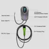Qoltec Stacja ładowania EV Typ2 do samochodu elektrycznego i hybryd | 22kW | Wi-fi| Smart life | LCD | RFID | 3 fazy | 