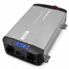Qoltec Przetwornica napięcia Pure Sine Wave z UPS | 12V na 230V | 2000/4000W | LCD | USB | USB-C | Kompatybilna z LiFeP