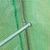 Szklarnia tunel ogrodowy foliowy 4x2x2 m 8 m2 metalowy stelaż folia UV 2 wejścia-1430496