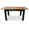 Stół rozkładany prostokątny 120-160x80 cm do kuchni jadalni dla 4-6 osób dąb craft-1430392