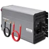 Qoltec Przetwornica napięcia Pure Sine Wave z UPS | 12V na 230V | 4000/8000W | USB | Kompatybilna z LiFePO4 GEL AGM