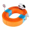 Klocki magnetyczne konstrukcyjne tor wyścigowy pociągi 65 elementów-1432316