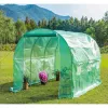 Szklarnia tunel ogrodowy foliowy 3x2x2 m 6 m2 metalowy stelaż folia UV-1430520