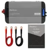 Qoltec Przetwornica napięcia Pure Sine Wave | 12V na 230V | 3000/6000W | LCD | USB | USB-C | Kompatybilna z LiFePO4 GEL