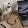 Qoltec Ładowarka sieciowa GaN Super Fast 65W | USB-C PD PPS | 5-20V | 3-3.25A | Laptop | MacBook | Smartfon | wysuwany 