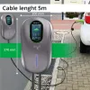 Qoltec Stacja ładowania EV Typ2 do samochodu elektrycznego i hybryd | 22kW | LCD | 2 Karty EV | 3 fazy | Wallbox | Hote