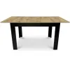 Stół rozkładany prostokątny 120-160x80 cm do kuchni jadalni dla 4-6 osób dąb artisan-1430387