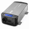 Qoltec Przetwornica napięcia Pure Sine Wave z UPS | 12V na 230V | 1000/2000W | LCD | USB | USB-C | Kompatybilna z LiFeP