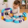 Klocki magnetyczne konstrukcyjne tor wyścigowy auto 87 elementów-1434604