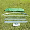 Szklarnia tunel ogrodowy foliowy 3x2x2 m 6 m2 metalowy stelaż folia UV-1430527