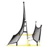 Rebounder trenażer piłkarski dwustronny do treningu strzałów 220x120 cm MOVEPRO-1434638
