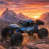 Samochód zdalnie sterowany na pilota RC Crawler Climbing Car 1:10 4WD 48cm niebieski-1431504