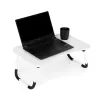 Podstawka pod laptopa składana stolik do łóżka 60x40 cm biała ModernHome-1432224