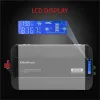 Qoltec Przetwornica napięcia Pure Sine Wave | 12V na 230V | 3000/6000W | LCD | USB | USB-C | Kompatybilna z LiFePO4 GEL