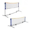 Uniwersalna siatka 305x140 cm 3w1 regulowana do badmintona siatkówki tenisa torba MOVEPRO-1439978