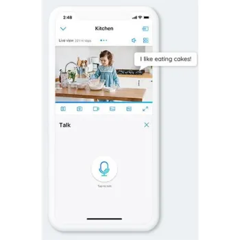 Kamera IP Reolink E340 wewnętrzna obrotowa 8MPx WiFi biała -1430458