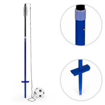 Tetherball trenażer piłki nożnej na lince słupek ze sprężyną piłka pompka MOVEPRO-1432214