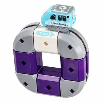 Klocki magnetyczne konstrukcyjne tor wyścigowy auta 54 elementy-1434589