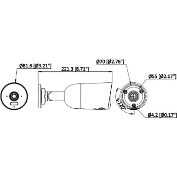 Kamera bezprzewodowa IP Hikvision DS-2CFS04/4G(2.8mm)-1439593