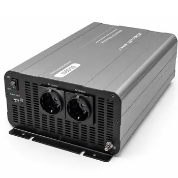 Qoltec Przetwornica napięcia MS Wave | 12V na 230V | 3000/6000W | USB | Kompatybilna z LiFePO4 GEL AGM-1435696