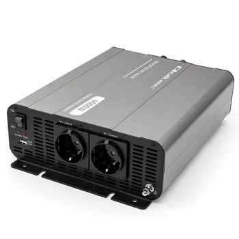 Qoltec Przetwornica napięcia MS Wave | 12V na 230V | 2000/4000W | USB | Kompatybilna z LiFePO4 GEL AGM-1435673