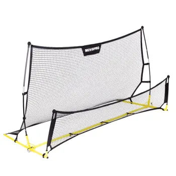 Rebounder trenażer piłkarski dwustronny do treningu strzałów 220x120 cm MOVEPRO