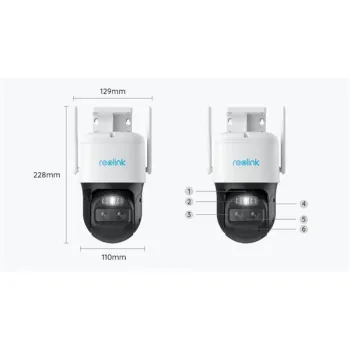 Kamera IP Reolink Trackmix Series G770 8MP LTE z panelem solarnym-1434555
