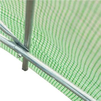 Szklarnia tunel ogrodowy foliowy 3x2x2 m 6 m2 metalowy stelaż folia UV-1430525