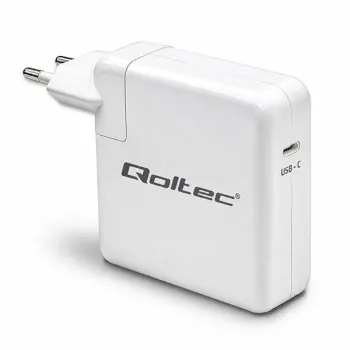 Qoltec Ładowarka Super Fast Power Delivery 96W | USB-C 3.0 | 5-20V | 3-4.8A | Laptop | Mcbook | Smartfon